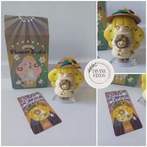 CORA Flower Zodiac Series by Jinart x Season 5 Toys LEO ♌️🦁Vinyl Figure